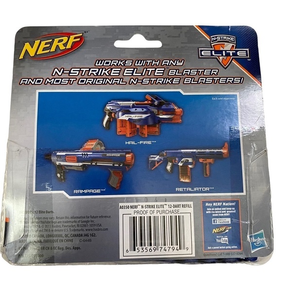 Nerf N-Strike Elite 12 Dart Refill - Picture 3 of 4